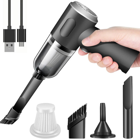 3-in-1 Air Duster & Vacuum Cleaner – Wireless & Powerful