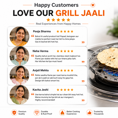 Gas Saving Grill Jaali (Buy 1 Get 1 Free)